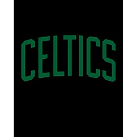 Resim Boston Celtics Yazı Büyük Sırt Patch Yama 
