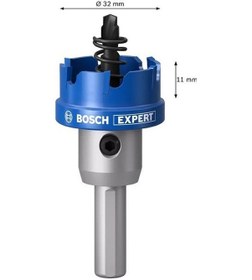 Resim Bosch Expert 32 Mm Elmaslı İnox Panç Adaptörlü 2608901415 