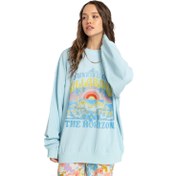 Resim Billabong Ride In Kadın Mavi Sweatshirt 