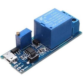 Resim Modülelektronik-5-30V Zaman Ayarlı Röle Kartı Mikro Usb Girişli 