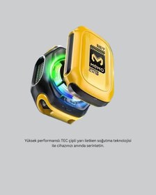 Resim Gld-spt- Type-c Girişli Aı Modlu Yüksek Performanslı Telefon Soğutucu 
