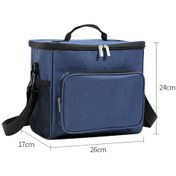 Resim Yalıtımlı Öğle Yemeği Çantası Soğutucu Çanta Kırmızı Çok Renkli 