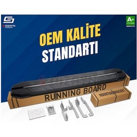 Resim S-dizayn Nissan Qashqai 2 Newline Siyah Yan Basamak 173 Cm 2014-2 