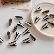 Resim 10 adet Güneş Çiçeği Tohumu Şeklinde Plastik Saç Tokası - Sevimli ve Minimalist Tasarım, Renk Eşleştirme Baskıları, Şık Saç Aksesuarları İçin İdeal, Şık Saç Aksesuarı | Eğlenceli Saç Tokası Tasarımı | Plastik Yapı, Güneş Çiçeği Saç Aksesuarları 