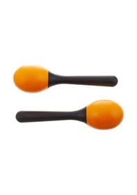 Resim Nino Plastik Yumurta Maracas turuncu 