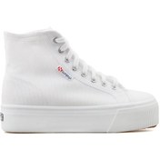 Resim Superga 2708 Hi Top Kadın Günlük Ayakkabı S41273W-901-SP Beyaz 