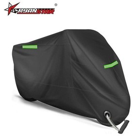 Resim Jokmae Motosiklet Su Ve Uv Dayanımlı Koruma Örtüsü - Dört Mevsim Uygun - 245 Cm Boy - Siyah 