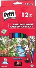 Resim 12 Renk Jumbo Kuru Boya Tam Boy 1219733 Nocolor 