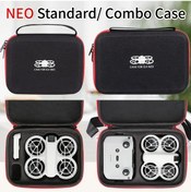 Resim Cloud011 Porseejie Djı Neo Fly More Combo Drone Çantası Gri Dayanıklı Nylon Taşıma Çantası Omuz Askılı 