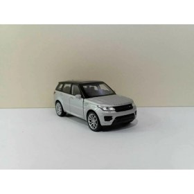 Resim Welly Range Rover Çek Bırak Araba 2'li Set (Turuncu-Gri) 