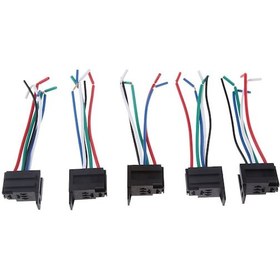 Resim Suntek 12V Dişi Kafa Röle Priz Kablo Demeti Uzatma 5 Adet 