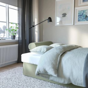 Resim IKEA Gri Şık Kanepe - 3'lü Yataklı Kanepe 