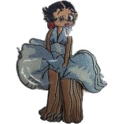 Resim Aplike Ütü Ile Yapışan Betty Arma 7x5 cm 
