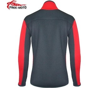 Resim Free - Moto Free-Moto Motorsikletçi Neopren Kırmızı Polo Mont 