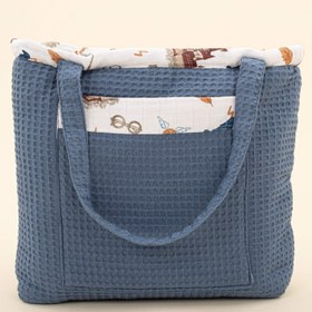 Resim Bebek Bakım Çantası - İndigo Petek - Harry 