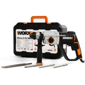 Resim Worx WX339 800 W 2.5J Profesyonel SDS-Plus Kırıcı/Delici + 4 Adet Uç 