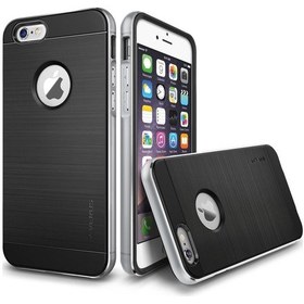 Resim Verus İphone 6 Plus/6s Plus İle Uyumlu New Iron Shield Kılıf Silver 