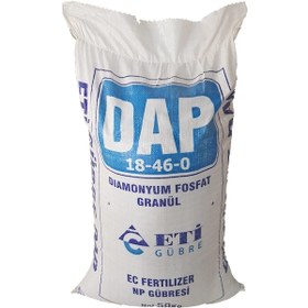 Resim Eti Dap 18 46 Azot Fosfor Fosfat Kök Kışlık Taban Gübresi 50 KG 
