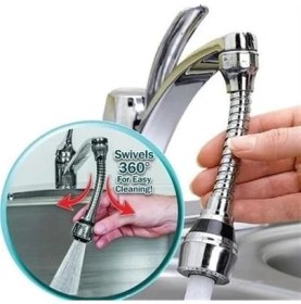 Resim Demz Buffer® Turbo Flex 2 Aşamalı Plastik Esnek Musluk Başlığı Pratik Tak Kullan 