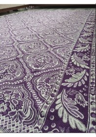 Resim Savan Dokuma Halı Örtüsü 4m² 170 240 Kale Lila3 Diğer 