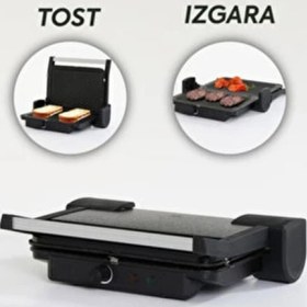 Resim Gözdehome Essence 6 Dilim Kapasiteli Tost Makinesi Kırmızı 