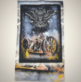 Resim KANİNCHEN Unisex Kuru Kafa Buff İskelet Maske Motorcu Maskesi Boyunluk Baf 