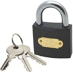 Resim Tri-moon Asma Kilit Gri Asma Kilit 63 Mm 