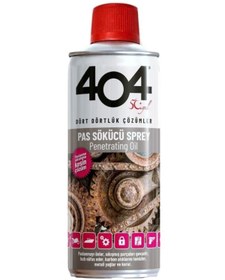 Resim 404 Kimya 404 Pas Sökücü Sprey 200 Ml. (yeni Nesil Tasarım) 10 Adet 