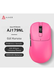 Resim Coverzone Ajazz AJ179 NL Kablosuz Oyuncu Mouse – 3 Modlu, 26000 DPI PAW3395, 1000Hz, 800mAh Batarya 