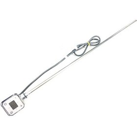 Resim Sern 1000w Krom Renk Kare Dijital Hp013 Model Havlupan Isıtıcı Rezistans 230v L:720mm 1/2'' Yarım Parmak 