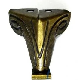 Resim Mercansa Eco Lounge Moda Sac Sandık Ayağı, Kutu Ayak 2,5 cm - Antik, 100 Adet 