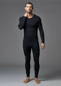 Resim 1 Adet Siyah Renk Termal Alt Üst Takım 001 