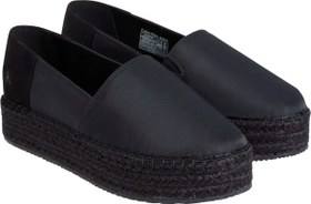 Resim Calvin Klein FLATFORM ESPADRILLE Siyah Kadın Ayakkabı-Bot 