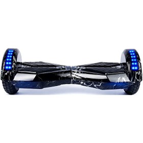Resim Citymate Smart Balance Elektrikli Kaykay Hoverboard 8.5" Akıllı Dengeli Ledli Bluetooth Hoparlörlü Şimşek 