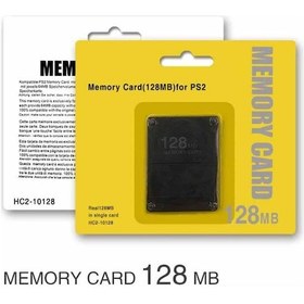 Resim Ps2 Memory Card 128Mb Ps2 Hafıza Kartı Playstation 2 Memory Card 