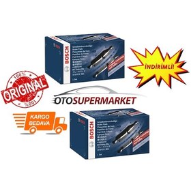 Resim Toyota Uyumlu Auris Ön ve Arka Fren Balatası 1.4 D4D 2007-2012 Bosch 
