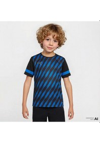 Resim Puma Attacanto Graphic Çocuk Siyah Futbol Forması 660279 Siyah 