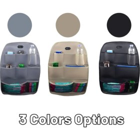 Resim Drs Tuning Koltuk Arkası Organizer(Deri)-Gri / SYESY95 