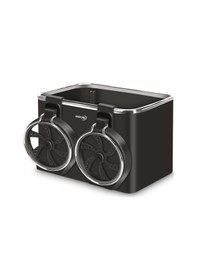 Resim Polosmart Sp109 Araç İçi Düzenleyici 2 Li Bardaklık Ve Telefon Tutucu Organizer Siyah 