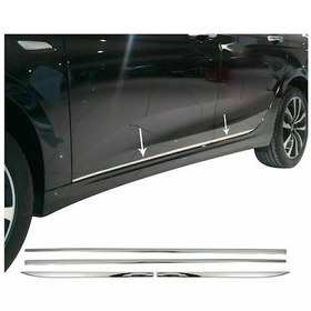 Resim Fiat Egea Sedan Krom Yan Kapı Çıtası 4 Parça 2015 ve Üzeri 