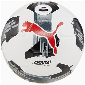 Resim Puma Orbita 4 Hyb Unisex Beyaz Futbol Topu 084326-02 Beyaz 