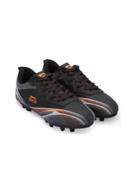 Resim Slazenger MARCELL KRP Çocuk Halı Saha Siyah / Turuncu Futbol Ayakkabısı 