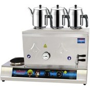 Resim Mizan 60 Lık Elektrikli 40 Litre 3 Demlikli Çay Kazanı Demlik -94552 