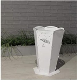 Resim Aless Metal Tasarım Şemsiyelik Beyaz 