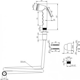 Resim Iz Yapı Taharatmatik Shut-Off Tabancalı 