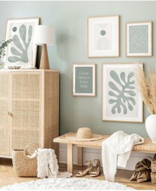 Resim Artavessa 5 Parça Ahşap Çerçeve Görünümlü Mdf Tablo Seti - CRCVSZARTEVESSASTKO58 