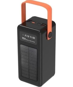 Resim Outdoor Solar Powerbank 80,000mah 5 Cihaza Kadar Destek Led Ekran-1397 BEYAZ 