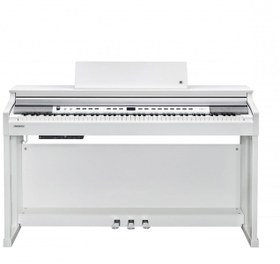 Resim Kurzweil CUP-P1WH Beyaz Dijital Konsol Piyano | Minimalist Mat Beyaz Tasarım 256 Polifoni ve Üst Düzey Ses Örnekleme Teknolojisi 