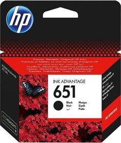 Resim HP 651 C2p10ae Siyah Kartuş 600 Sayfa 