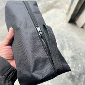 Resim Ağır Hizmet Araç Çantası - Kompakt Non-Woven Kanvas Depolama Organizatörü, Zip ve Kulp ile Tornavida, Pense, Anahtar, Somunlar için - Elektrikçiler, DIY, Mekanikçiler, Günlük Taşıma Aracı için Dayanıklı Taşınabilir Kullanım Çantası | Sağlam Kulp Çantası | Dayanıklı Depolama Çantası, Araç Depolama Çantası 